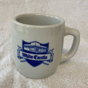 Vintage White Castle Coffee Mug #472